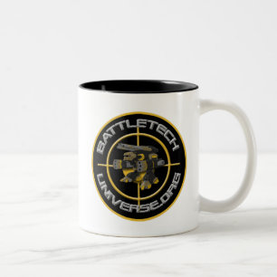 Café Em Dois Tons Caneca do universo de BattleTech