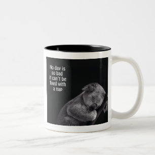 Café Em Dois Tons caneca do urso de koala