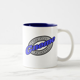 Café Em Dois Tons Caneca do vento do idiota de GBF