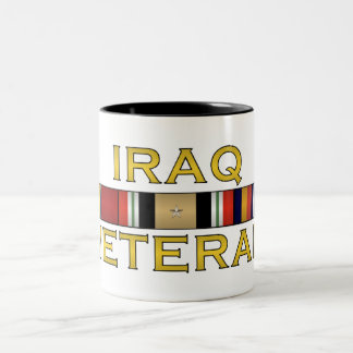 Café Em Dois Tons Caneca do veterinário de Iraque