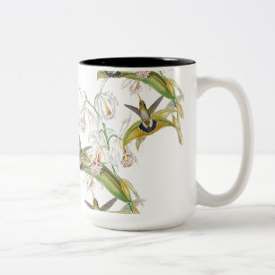 Café Em Dois Tons Caneca dos colibris de Goulds