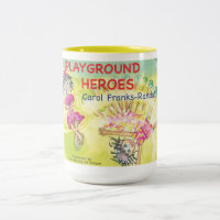 Caneca dos heróis do campo de jogos