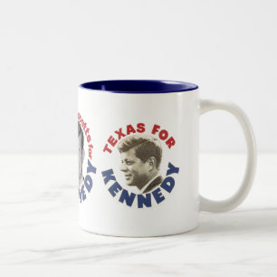 Café Em Dois Tons Caneca dos irmãos de Kennedy