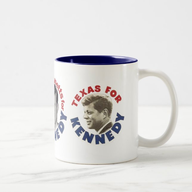 Café Em Dois Tons Caneca dos irmãos de Kennedy (Direita)