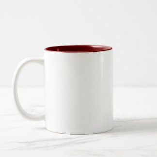 Café Em Dois Tons Caneca dos trabalhos de arte de KCA para o