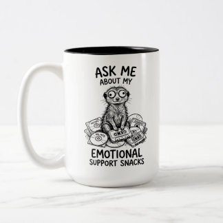 Café Em Dois Tons Caneca Engraçada de Duas Cores Alerta de Humor do