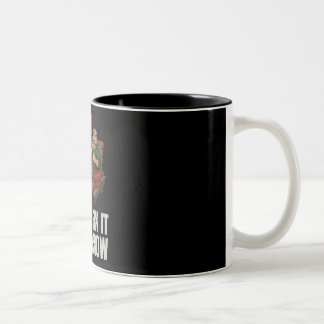 Café Em Dois Tons Caneca Engraçada de Faz-Tudo Preguiçoso 'Vamos Con