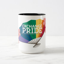 Caneca Exchange Pride com Flores de Sakura