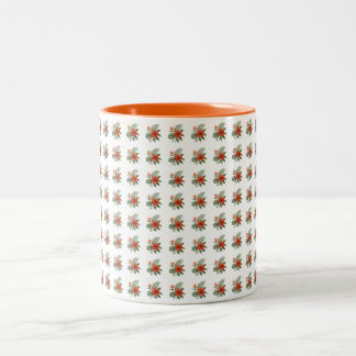 Café Em Dois Tons Caneca - Flor de Laranja Tropical