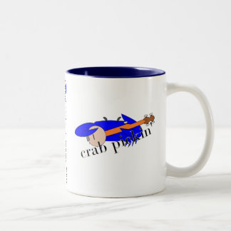 Café Em Dois Tons Caneca fritada do sul de Pickin do caranguejo da