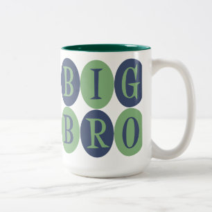 Café Em Dois Tons Caneca grande de Bro
