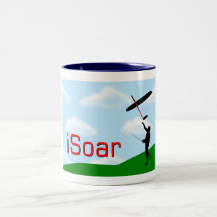 Café Em Dois Tons caneca iSoar de R/C