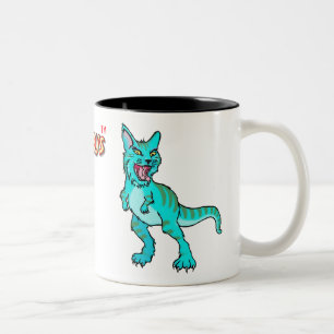 CAFÉ EM DOIS TONS CANECA KITTYSAURUS™ DE DUAS CORES