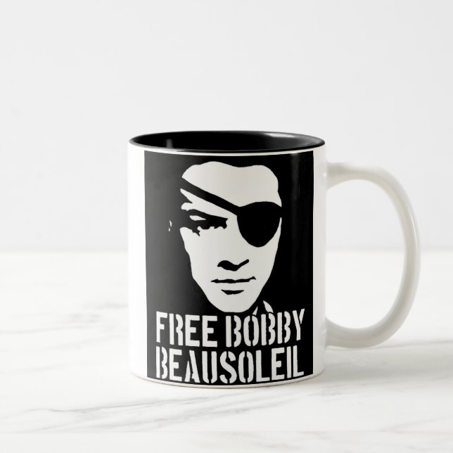 Café Em Dois Tons Caneca livre de Bobby Beausoleil (Direita)