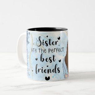 Café Em Dois Tons Caneca Melhores Amigos Para Sempre com Crianças de