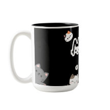 Caneca Meow Atitude – Purrfeita para Mães de Gatos