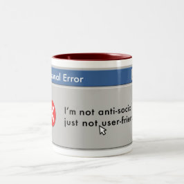 Café Em Dois Tons Caneca nao de fácil utilização