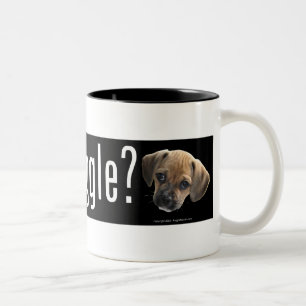 Café Em Dois Tons Caneca obtida de Puggle