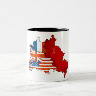 Café Em Dois Tons Caneca ocupada de Berlim