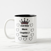 Caneca para Amante de Livros Apenas Mais Um Capítu