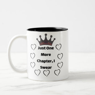 Café Em Dois Tons Caneca para Amante de Livros Apenas Mais Um Capítu