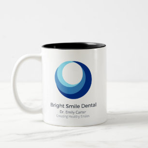 Café Em Dois Tons Caneca para Consultório de Quiropraxia