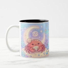 Café Em Dois Tons Caneca Personalizada de Câncer Fofa