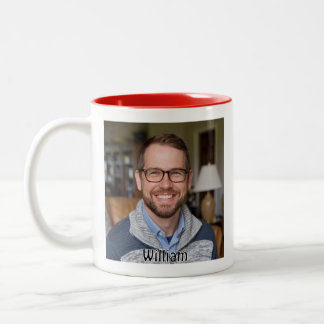 Café Em Dois Tons Caneca Personalizada de Pai Incrível