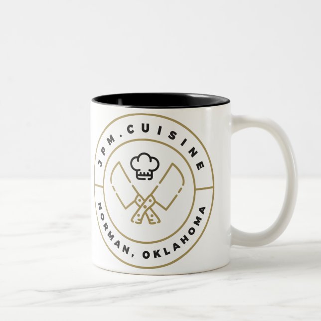 Café Em Dois Tons Caneca pessoal de JPM.Cuisine (Direita)