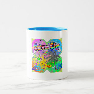Café Em Dois Tons Caneca Quadro Seasons de Culver City