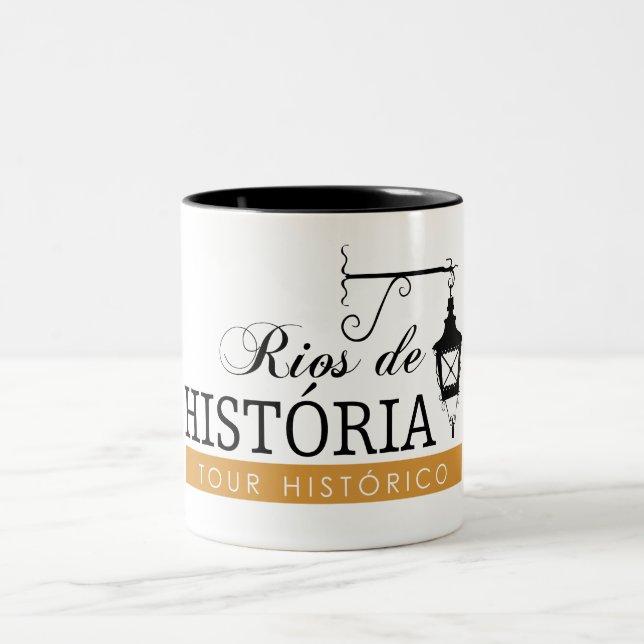 Café Em Dois Tons Caneca Rios de História (Centro)