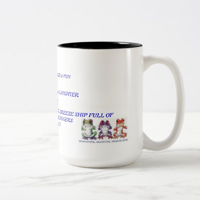 CAFÉ EM DOIS TONS CANECA SÁBIA DE 3 SAPOS (Direita)