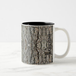 Café Em Dois Tons Caneca silenciosa do teste padrão de Camo da força