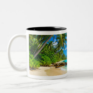 Café Em Dois Tons caneca tropical de alta qualidade
