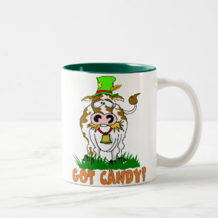 Café Em Dois Tons Caneca Vaca de Doces