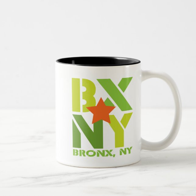 Café Em Dois Tons Caneca verde de BX Bronx (Direita)