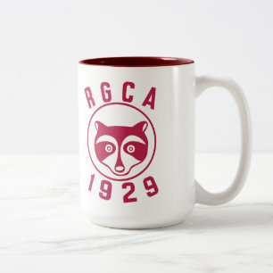 Café Em Dois Tons Caneca vermelha do logotipo 15oz de RGCA