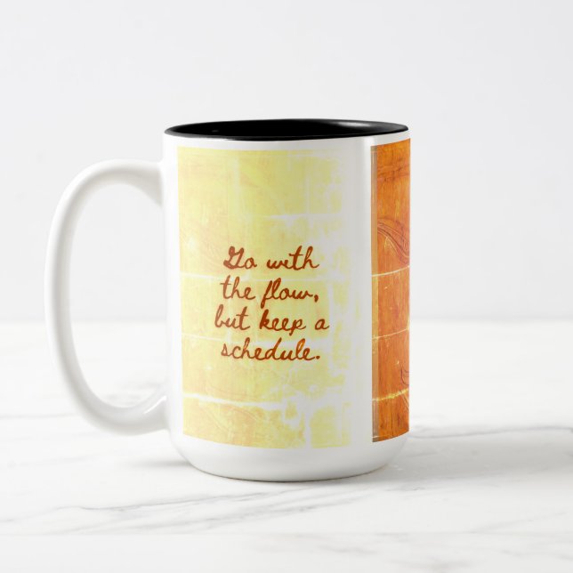Café Em Dois Tons Caneca Zen BuddhaToday V1 #21 - Rosa de Buda  (Esquerda)