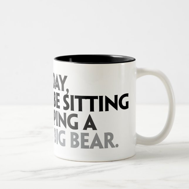 Café Em Dois Tons Cara caneca de segunda-feira "Molly" (Direita)