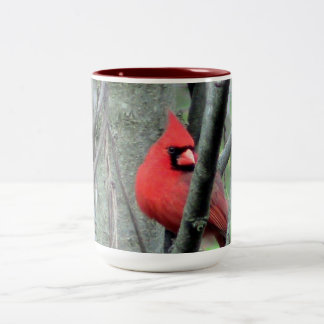 Café Em Dois Tons Cardeal Masculino - Duas caneca de Tom