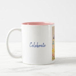 Café Em Dois Tons Celebrar caneca de bondade