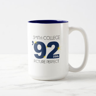Café Em Dois Tons Classe da faculdade de Smith de 25a caneca da