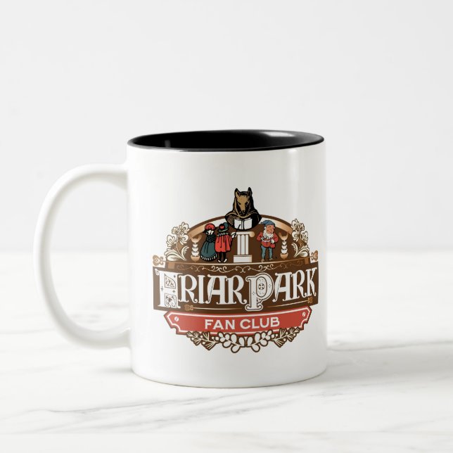 Café Em Dois Tons Clube de Fãs Friar Park Caneca Two-Tone | Presente (Esquerda)