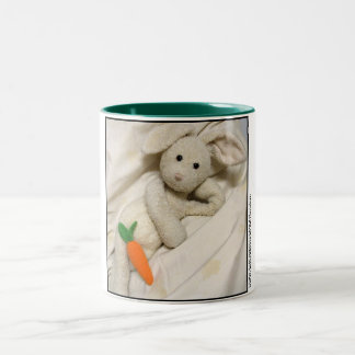 Café Em Dois Tons Coelho de Zackary - caneca