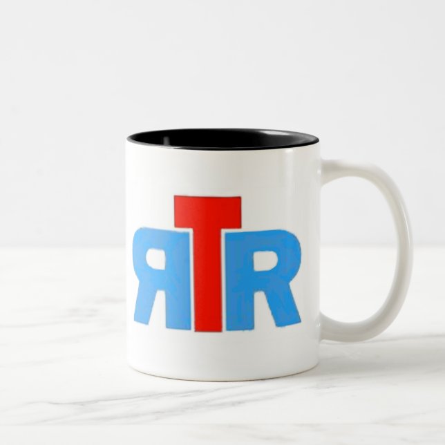 Café Em Dois Tons Compita a caneca de Rocket (Direita)