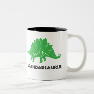Café Em Dois Tons Copo da caneca do dinossauro do STEGOSAURUS de