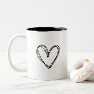 Café Em Dois Tons Crie Sua Própria Caneca de Citação Personalizada