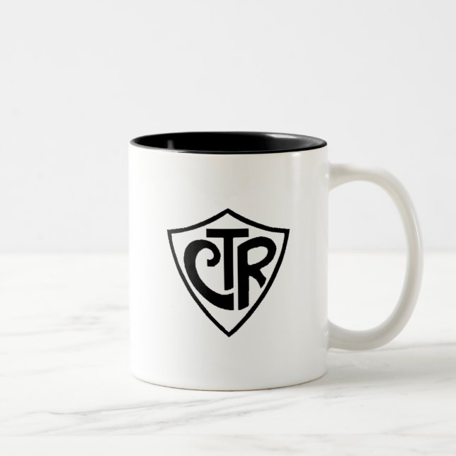 Café Em Dois Tons CTR de Caneca (Direita)