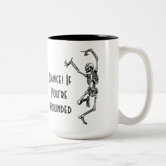 Café Em Dois Tons D! Caneca do clássico de YW (Direita)