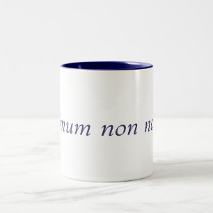 Café Em Dois Tons De Primum caneca do nocere não